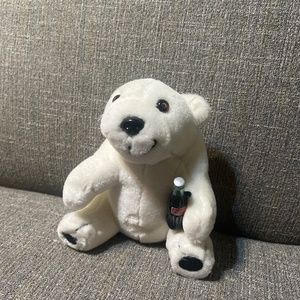Vintage 1993 Coca Cola Plush Collection White Arctic